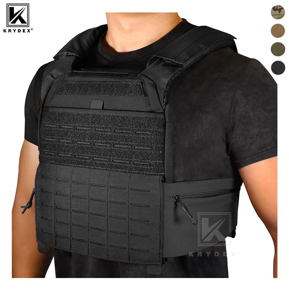 Crossfit Weight Vest - KRYDEX 남성용 전술 훈련 조끼, 강도