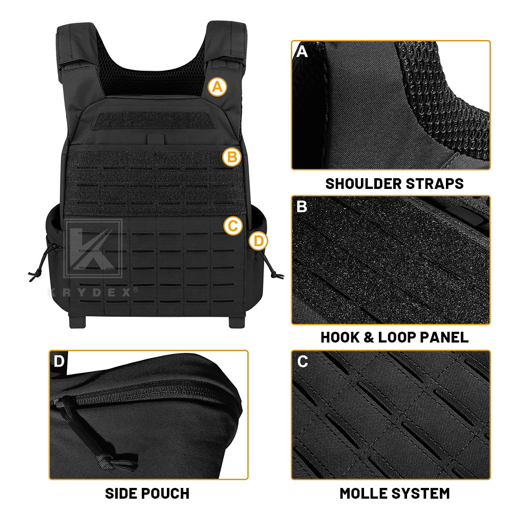 KRYDEX 남성용 전술 훈련 조끼, 강도 가중 MOL - Crossfit Weight Vest 리뷰 및 가격
