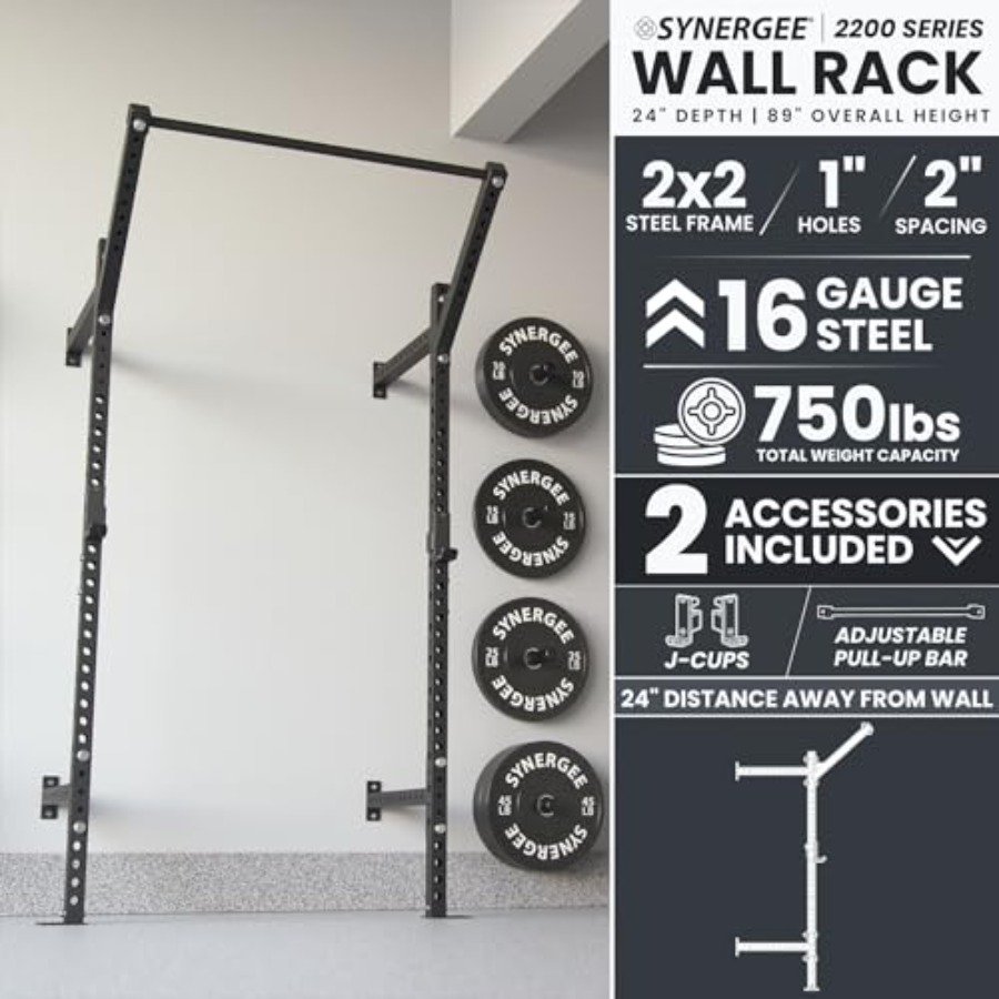 가정용 벽걸이 스쿼트 랙, 스틸 구조, 블랙 마감, 7 - Pull Up Bar Grip 리뷰 및 가격