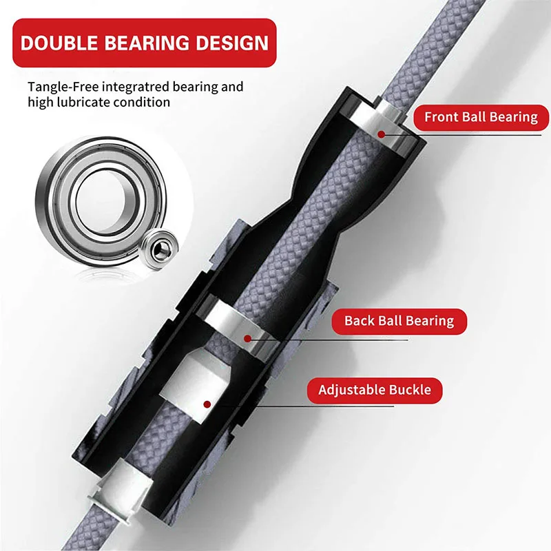 초경량 레이싱 로프 스킵핑 고강도 내마모성 나일론 고속 - Jump Rope Speed Bearing 리뷰 및 가격