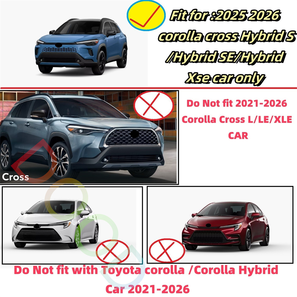 2021-2026 토요타 코롤라 크로스 하이브리드 SE - Crossfit Accessory Work 리뷰 및 가격